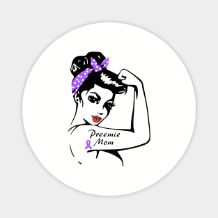 Preemie Mom Cancer T Shirts Magnet